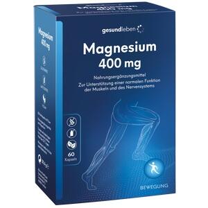 Gesund Leben Magnesium 400mg Kapseln