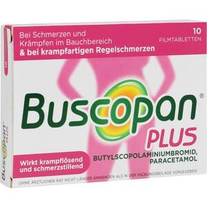 BUSCOPAN plus 10 mg/500 mg Filmtabletten