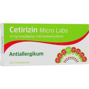 CETIRIZIN Micro Labs 10 mg Filmtabletten