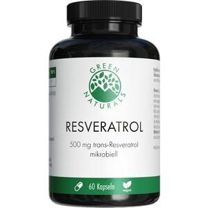 Green Naturals Trans-Resveratrol 500 Mg Vegan