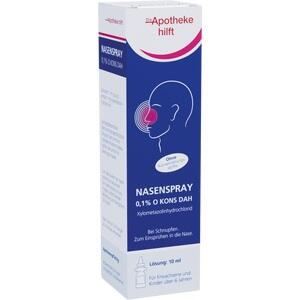 Nasenspray 0.1 % O Kons Dah Lösung 