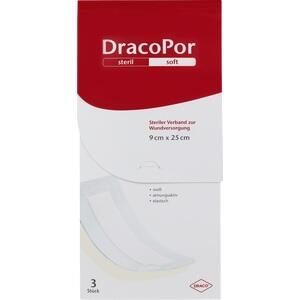 DRACOPOR Wundverband 9x25 cm steril