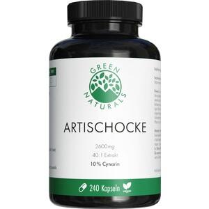 Green Naturals Artischocke 2.600mg Mit 10% Cynarin