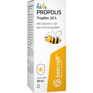 Beecraft Kids Bio Propolis Tropfen 20% Plus Vit. C