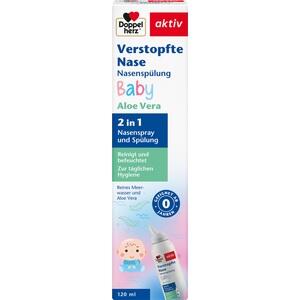 DOPPELHERZ Verstopfte Nase Nasenspülung Baby
