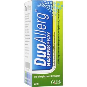 DUOALLERG 137 μg/50 μg/Sprühstoß Nasenspray 120Hub
