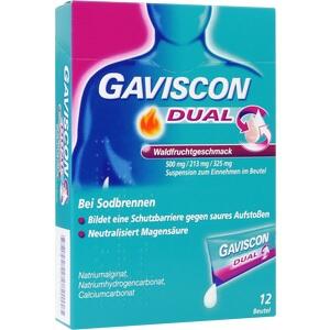 GAVISCON DUAL Waldfrucht 500mg/213mg/325mg SUE