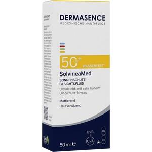 Dermasence Solvineamed Sonnenschutz-Gesichtsfl 50+