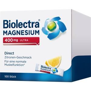 Biolectra Magnesium 400mg Ultra Direct Zitrone