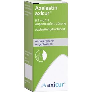 Azelastin Axicur 0.5 Mg/Ml Augentropfen Lsung