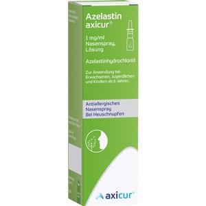 Azelastin Axicur 1 Mg/Ml Nasenspray Lsung
