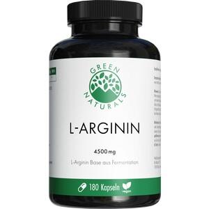 Green Naturals L-Arginin Base 4500 Mg Vegan