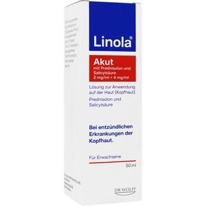 Linola Akut M.Predn.U.Salicyls.2+4mg/Ml Lsg.Kopfh.