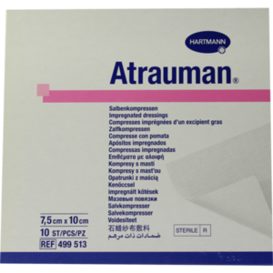 ATRAUMAN 7,5x10 cm steril Kompressen