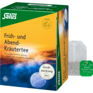 FRÜH- UND ABEND-Kräutertee Bio Salus Filterbeutel