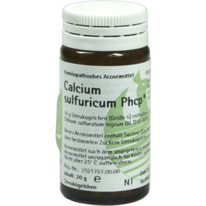 CALCIUM SULFURICUM PHCP Globuli