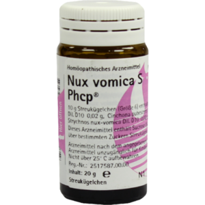 NUX VOMICA S Phcp Globuli