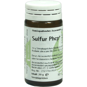 SULFUR PHCP Globuli