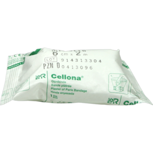 CELLONA Gipsbinden 6 cmx2 m