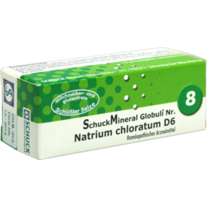 SCHUCKMINERAL Globuli 8 Natrium chloratum D6
