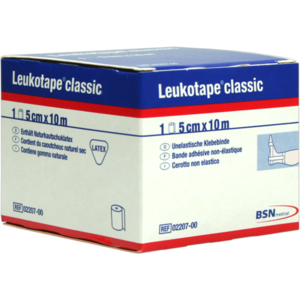 LEUKOTAPE Classic 5 cmx10 m weiß