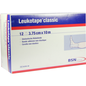 LEUKOTAPE Classic 3,75 cmx10 m weiß