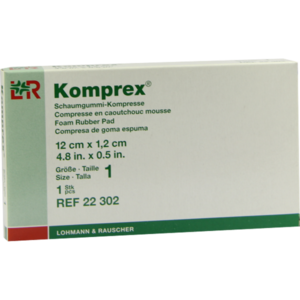 KOMPREX Schaumgummi Kompr.Gr.1 nierenf.