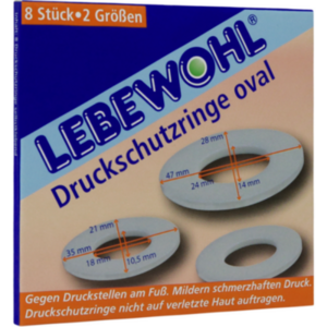 LEBEWOHL Druckschutzringe oval