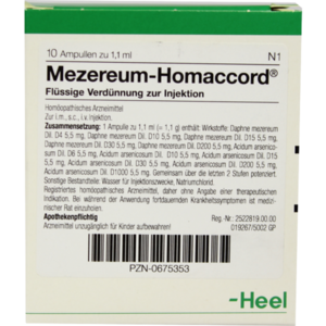 MEZEREUM HOMACCORD Ampullen