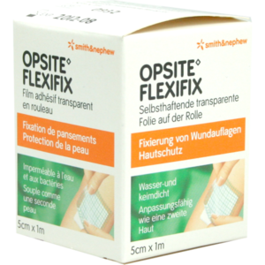 OPSITE Flexifix PU-Folie 5 cmx1 m unsteril Rolle