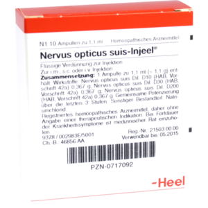 NERVUS OPTICUS suis Injeel Ampullen