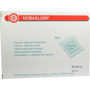 NOBAALGIN Kompressen 10x10 cm steril