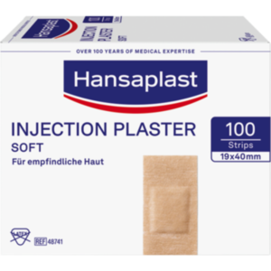 HANSAPLAST Soft Injektionspflaster Strips 19x40 mm