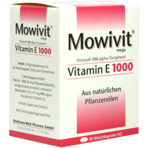 MOWIVIT Vitamin E 1000 Kapseln