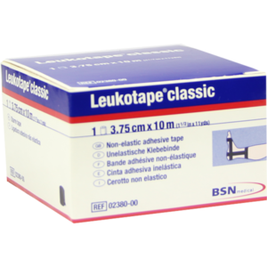 LEUKOTAPE Classic 3,75 cmx10 m schwarz