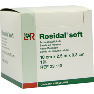 ROSIDAL Soft Binde 10x0,3 cmx2,5 m