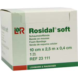 ROSIDAL Soft Binde 10x0,4 cmx2,5 m