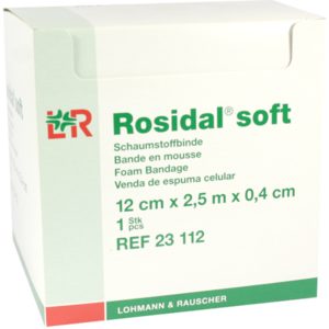 ROSIDAL Soft Binde 12x0,4 cmx2,5 m