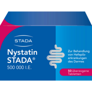 NYSTATIN STADA 500.000 I.E. überzogene Tab.