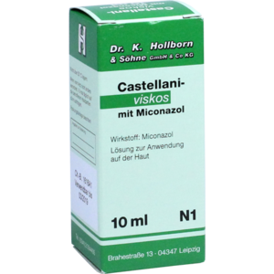 CASTELLANI viskos m. Miconazol Lösung