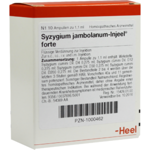 SYZYGIUM JAMBOLANUM INJEEL forte Ampullen