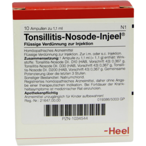 TONSILLITIS Nosode Injeel Ampullen