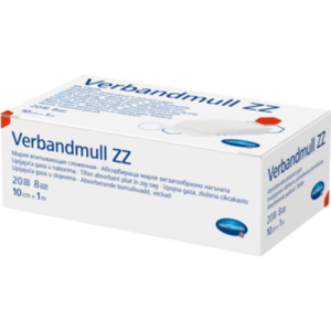 VERBANDMULL Hartmann 10 cmx1 m zickzack
