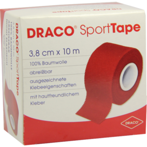 DRACO TAPEVERBAND 3,8 cmx10 m rot