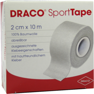 DRACO TAPEVERBAND 2 cmx10 m weiß