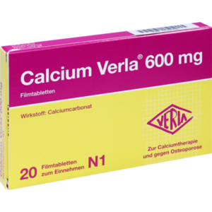 CALCIUM VERLA 600 mg Filmtabletten