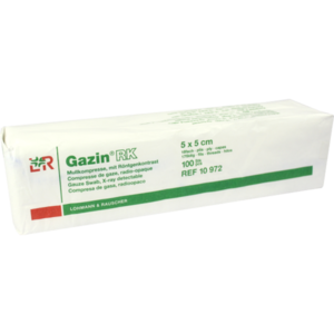 GAZIN Mullkomp.5x5 cm unsteril 16fach RK