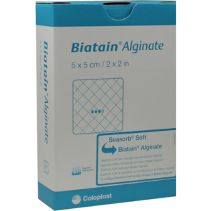BIATAIN Alginate Kompressen 5x5 cm