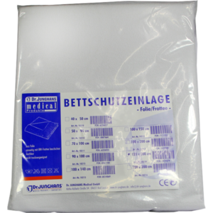 BETTSCHUTZEINLAGE Folie Frottee 120x200 cm