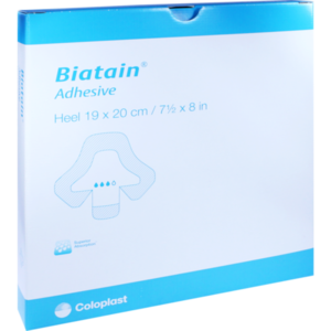 BIATAIN Schaumverband Ferse 19x20 cm
